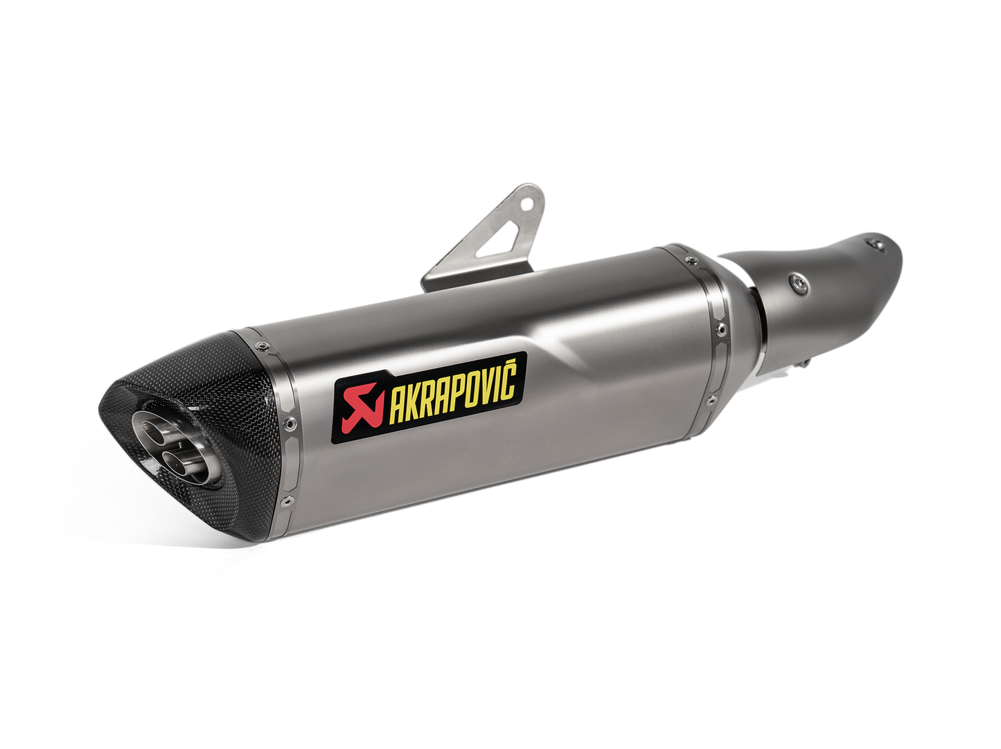 Akrapovic Slip On Titanium Exhaust Pipe Muffler Kawasaki Ninja 500 2024 S-K5SO1-HRT