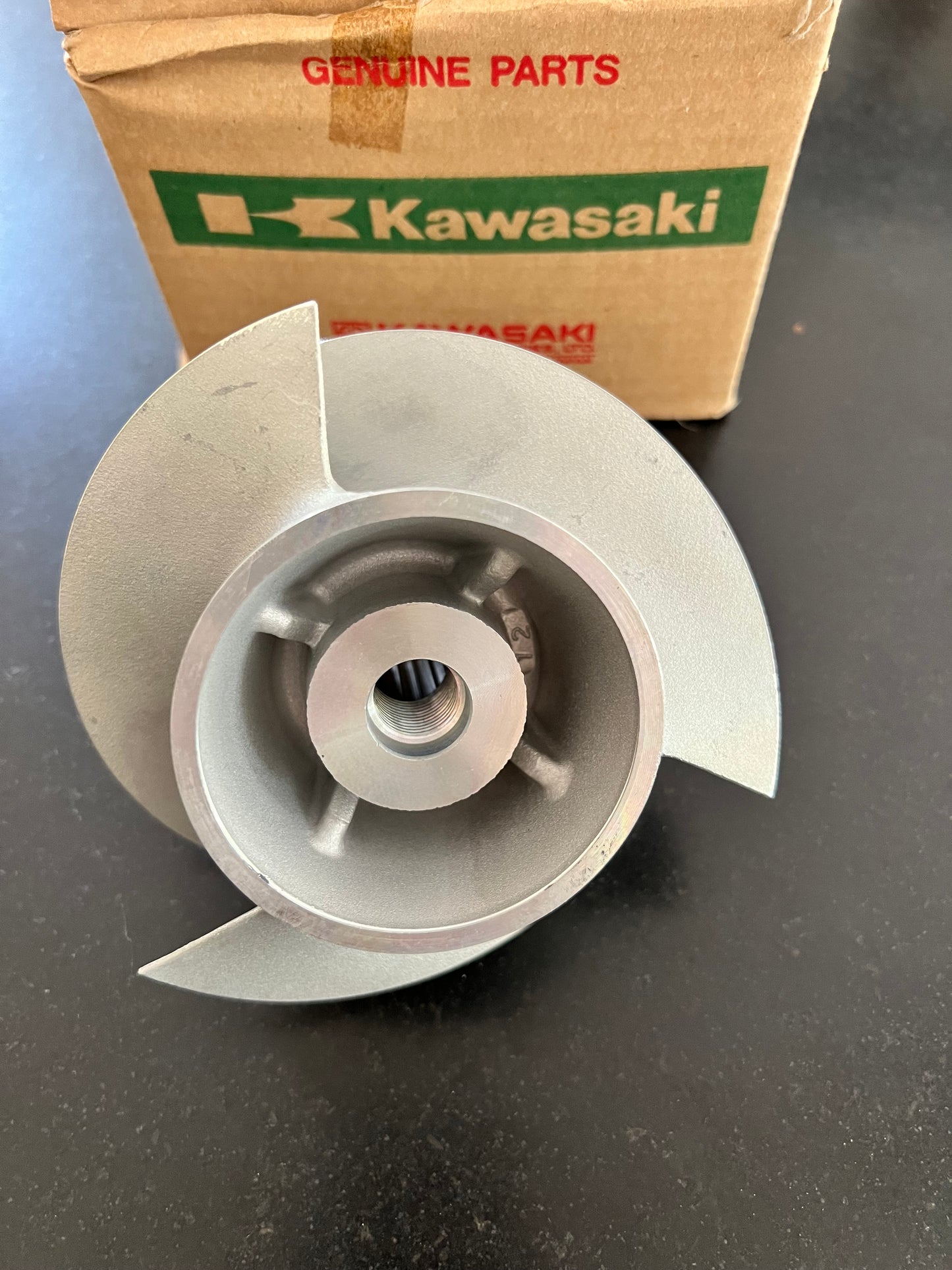 Genuine Kawasaki 550 SX Jet Ski Impeller 15.5 Pitch 59256-3711 - Jetguru