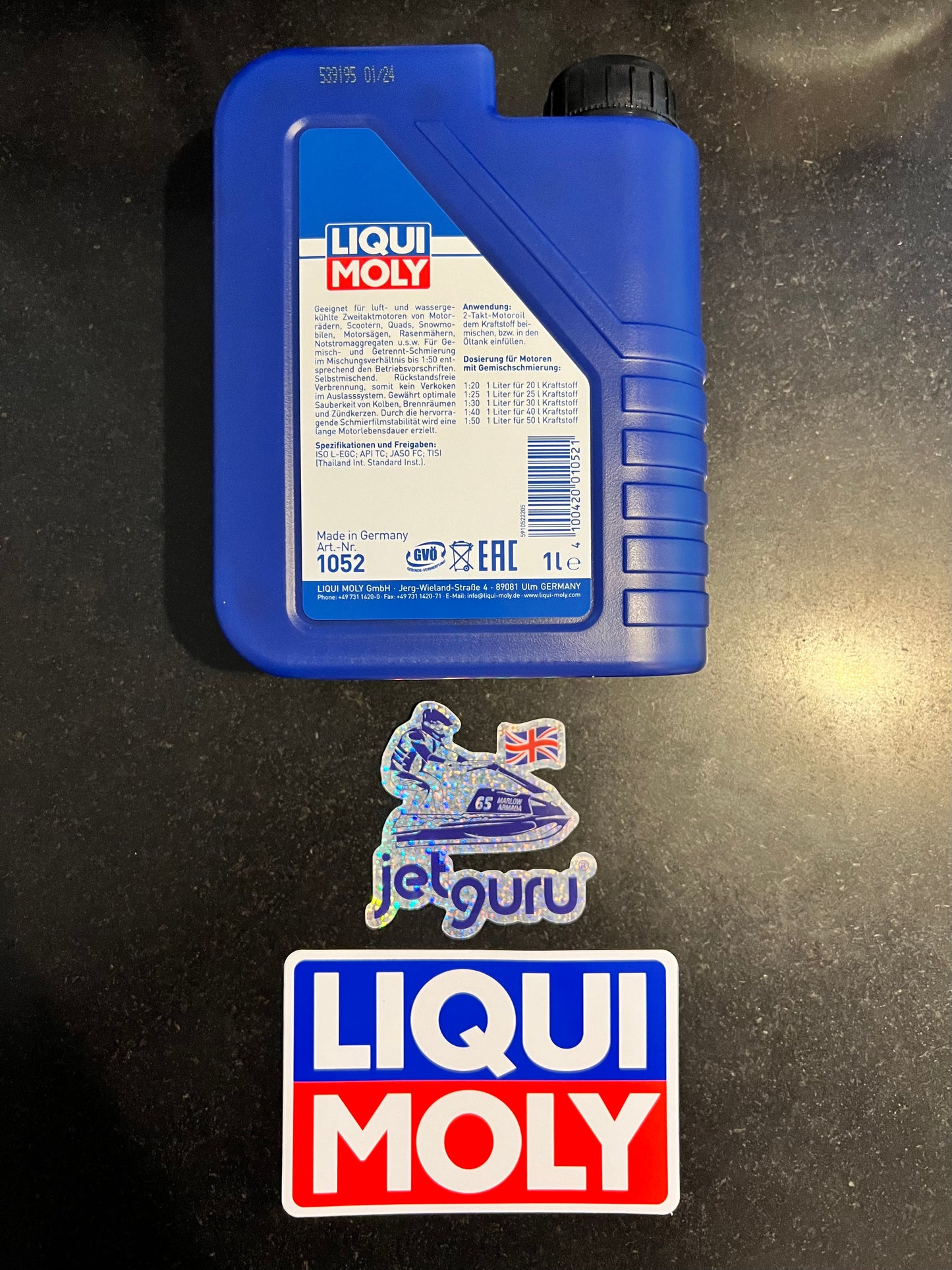 Liqui-Moly 2 Stroke Semi Synthetic Oil 2 Takt 2T 1 litre API TC ISO L-EGC JASO FC TISI 1052 *sl