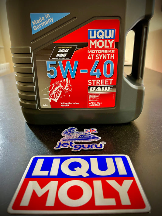 Liqui Moly 5w40 Race Oil 4T Fully Synthetic 4 litres API SN Plus JASO MA2 1685