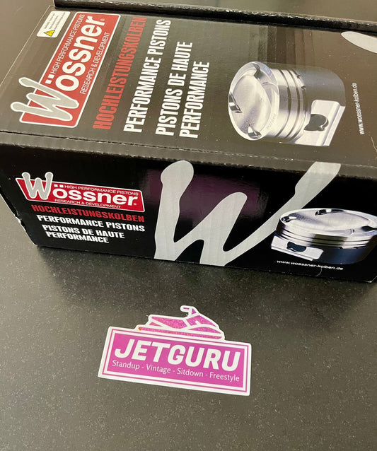 Wossner Piston Kit Kawasaki Jet Ski Big Pin 750 JS750 ZXi SXI 82mm 2.0mm Over Sale