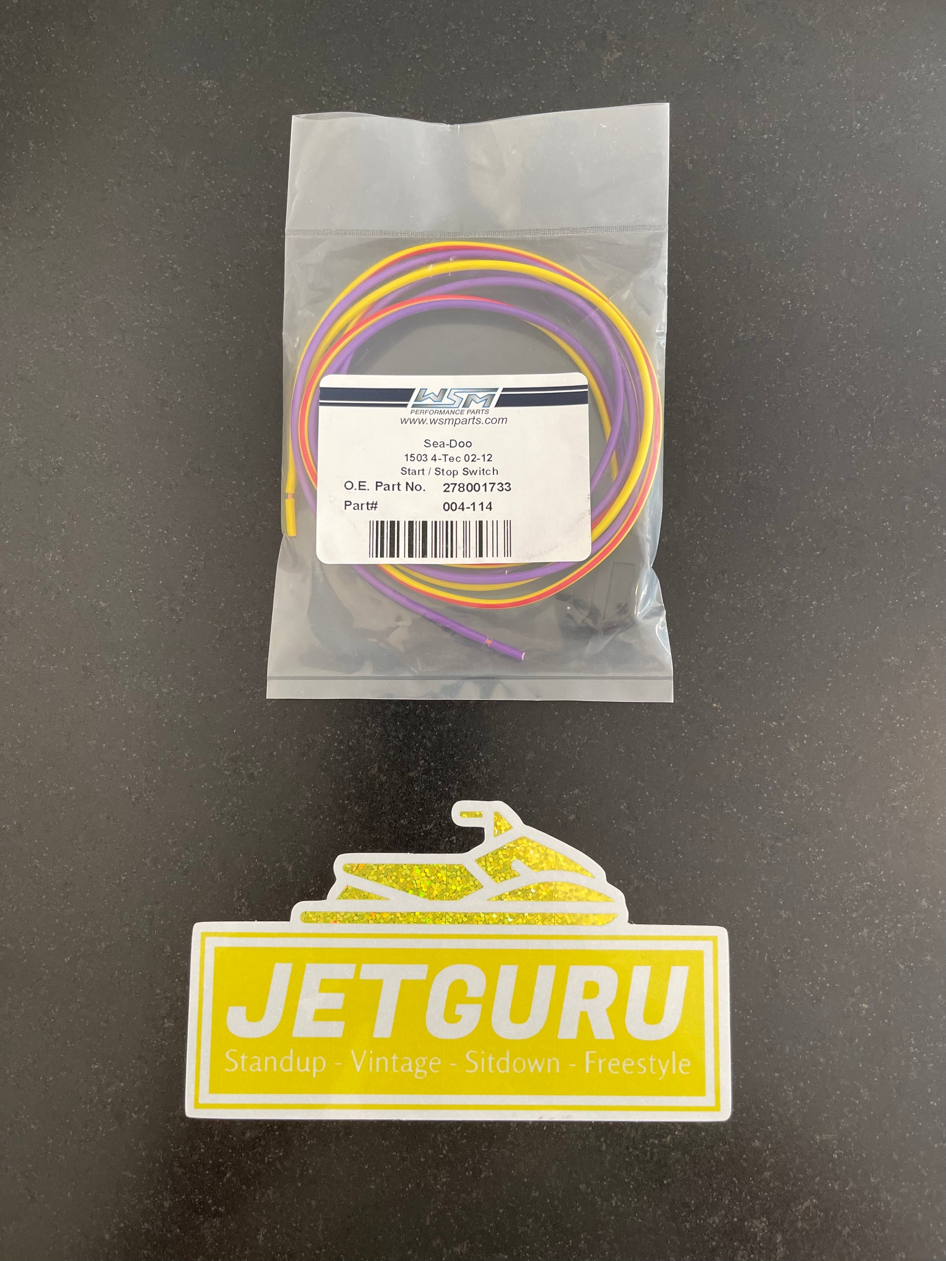 Seadoo Sea-Doo Start Stop Switch 1504 4-Tec 004-114 - Jetguru