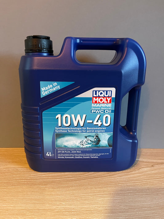 Liqui-Moly Jet Ski Oil 10w40 JASO MA2 API SN Plus 4 litres 25077