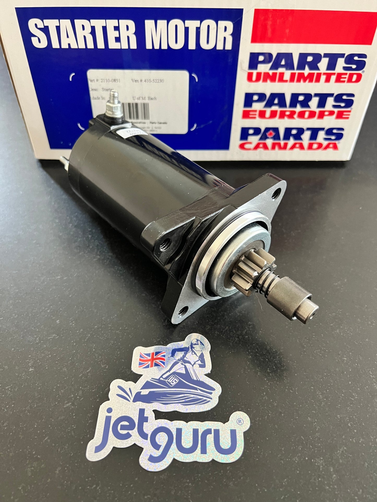 Sea-Doo Seadoo 787 800 8 tooth Jet Ski Starter Motor - 2 Year Warranty - Jetguru