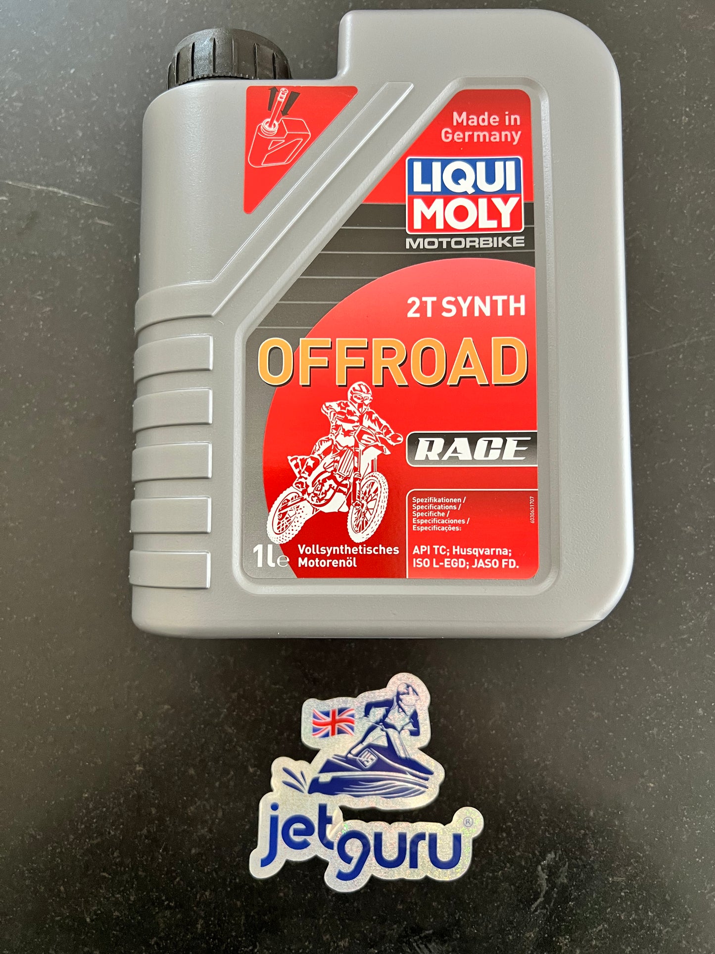 Liqui-Moly Race Fully Synthetic 2T Two Stroke Oil API TC, Husqvarna, ISO L-EGD, JASO FD