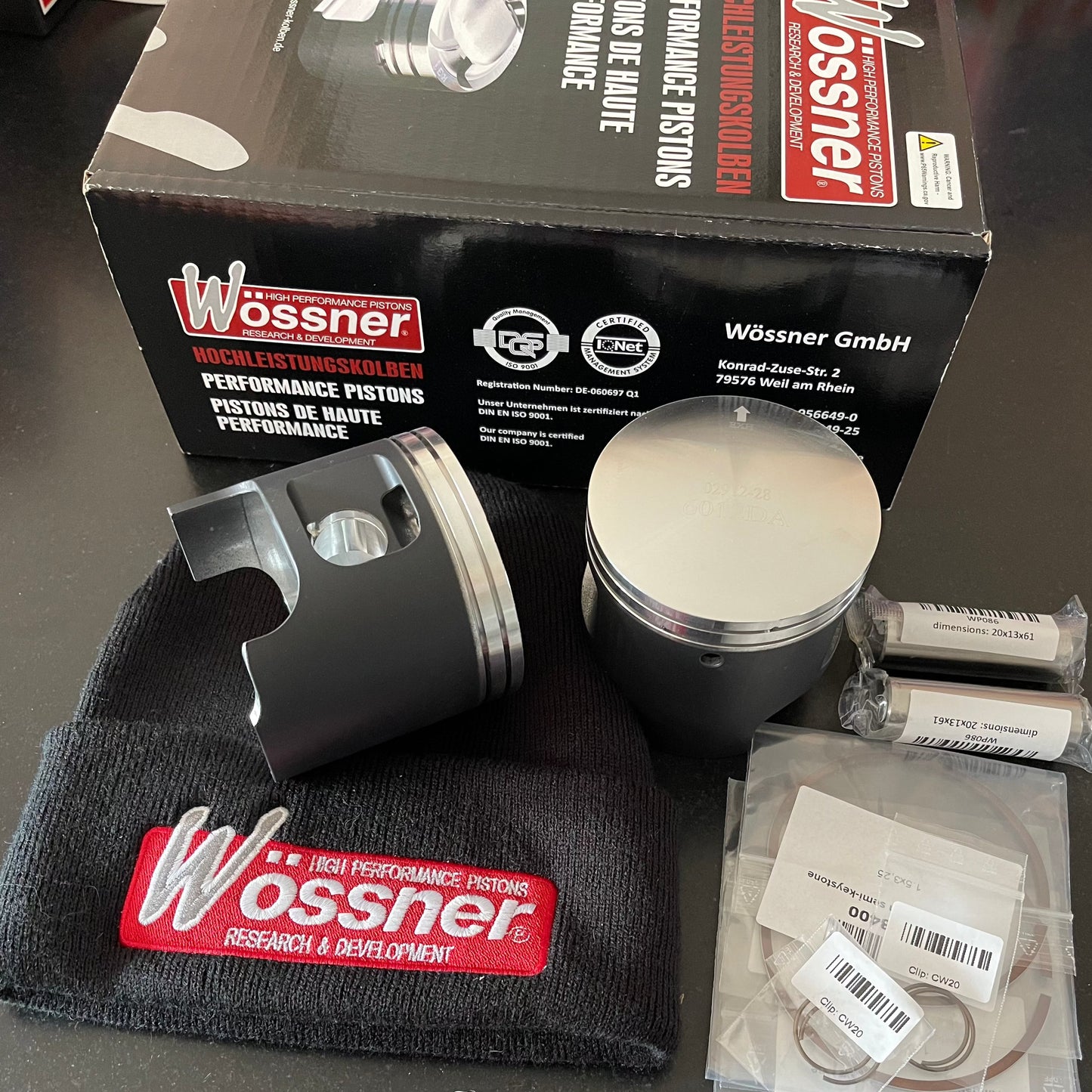 Wossner Dual Piston Kit for Yamaha 760 Jet Skis - Jetguru