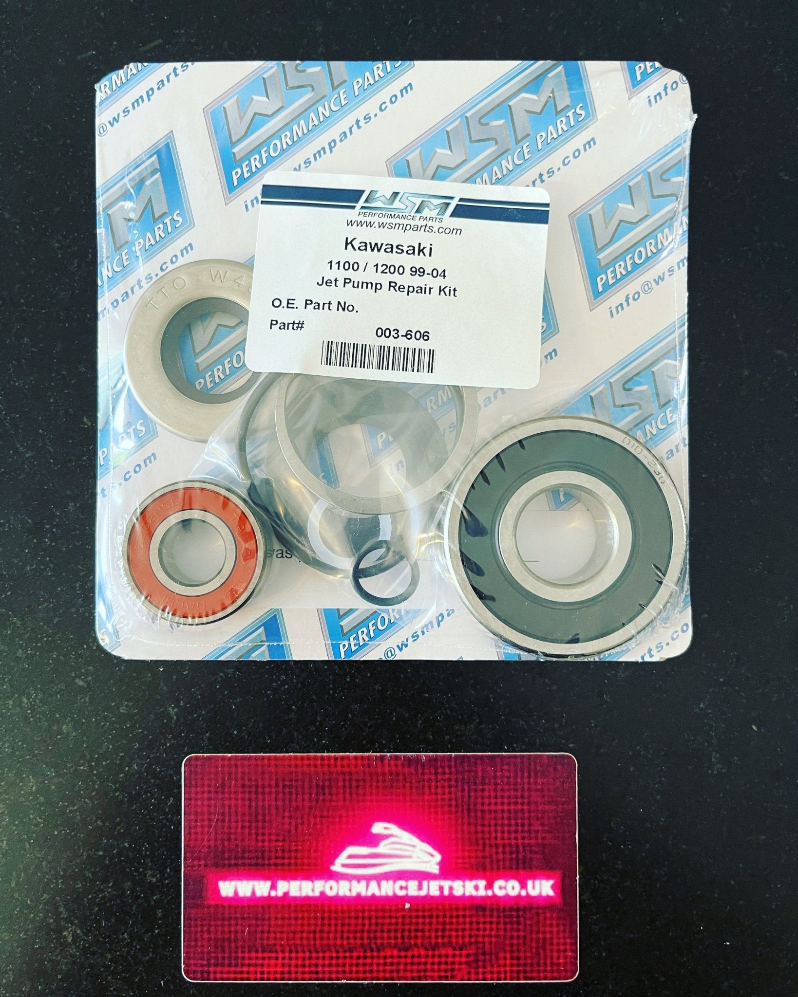 Kawasaki Jet Ski Ultra 130 150 Pump Impeller Rebuild Repair Kit 003-606 - Performance Jet Ski (PJS) UK